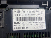 Panel ovládání automatické klimatizace 4F1820043AG