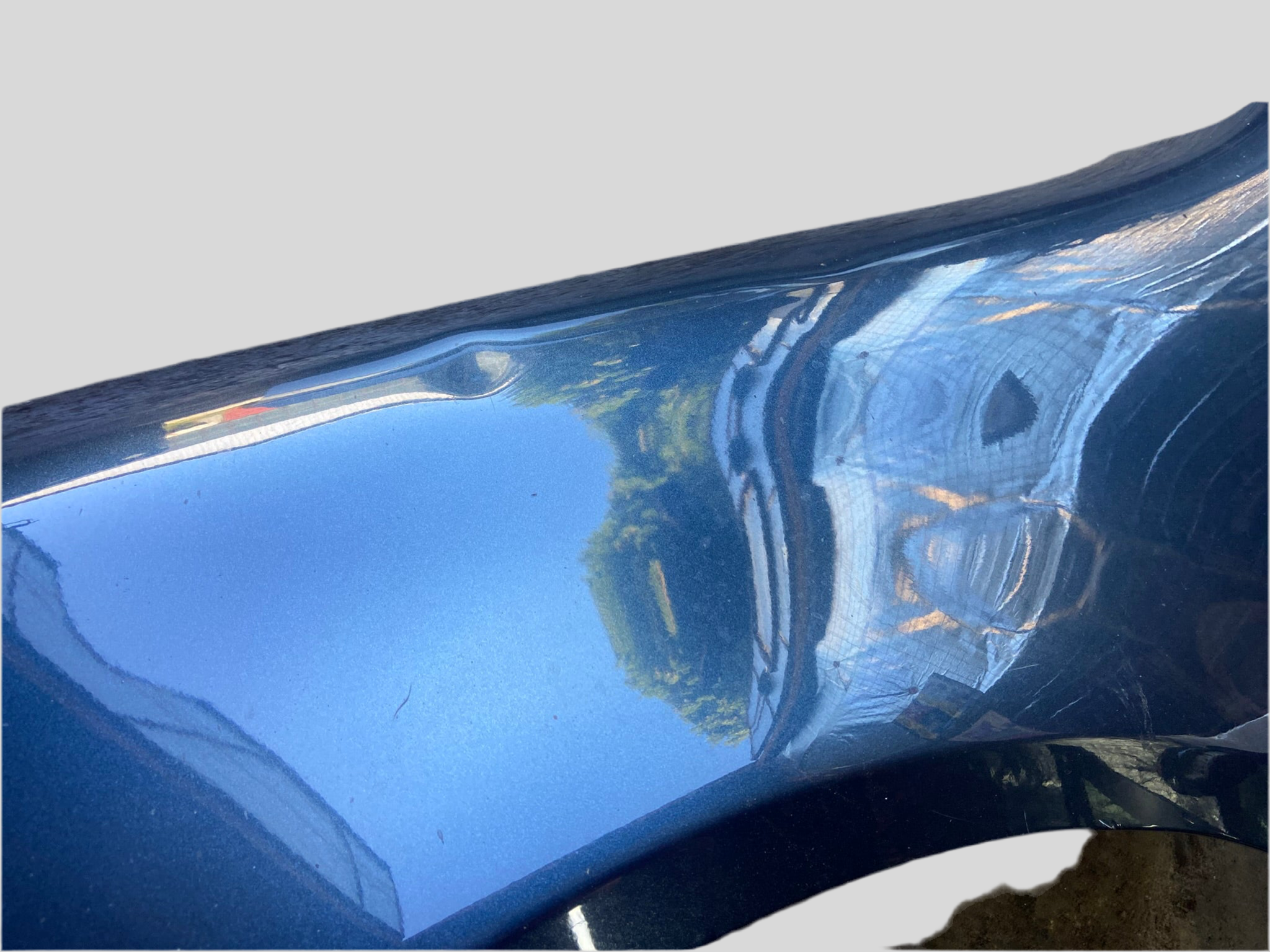 Levý přední blatník VW Golf V MK5 šedá met.