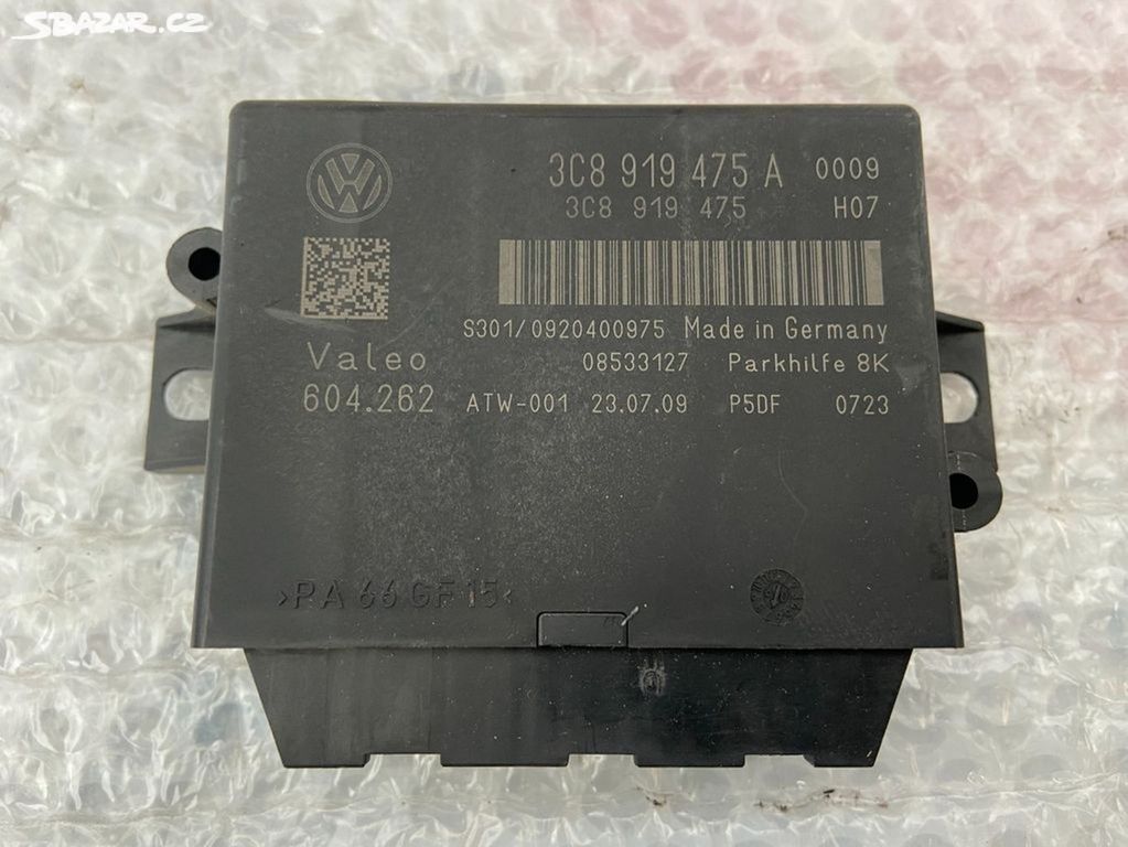 Řídící jednotka parkování 3C8919475A VW Passat B6