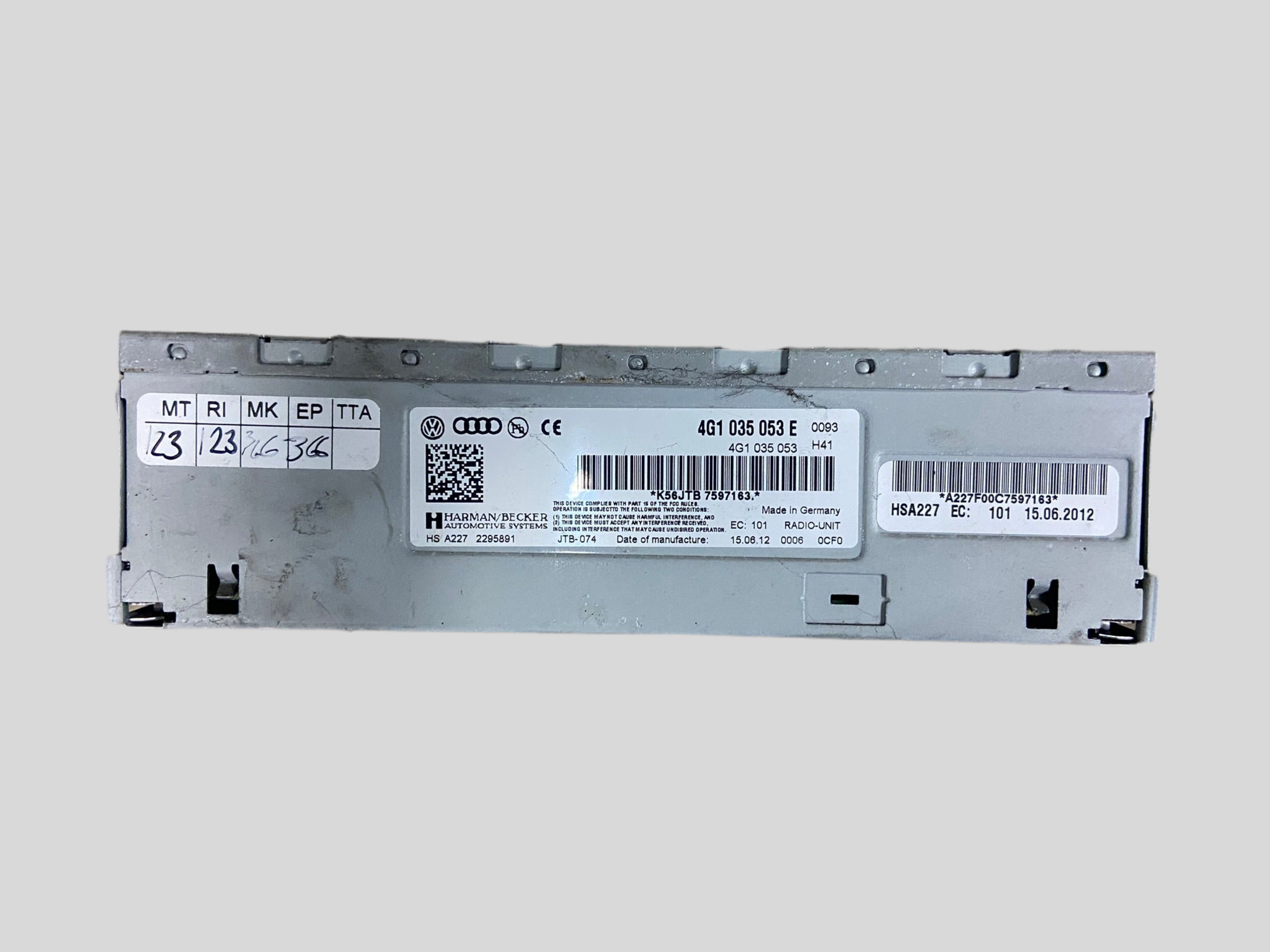 Tuner rádia MMI navi 4G1035053E Audi A6 C7 4G