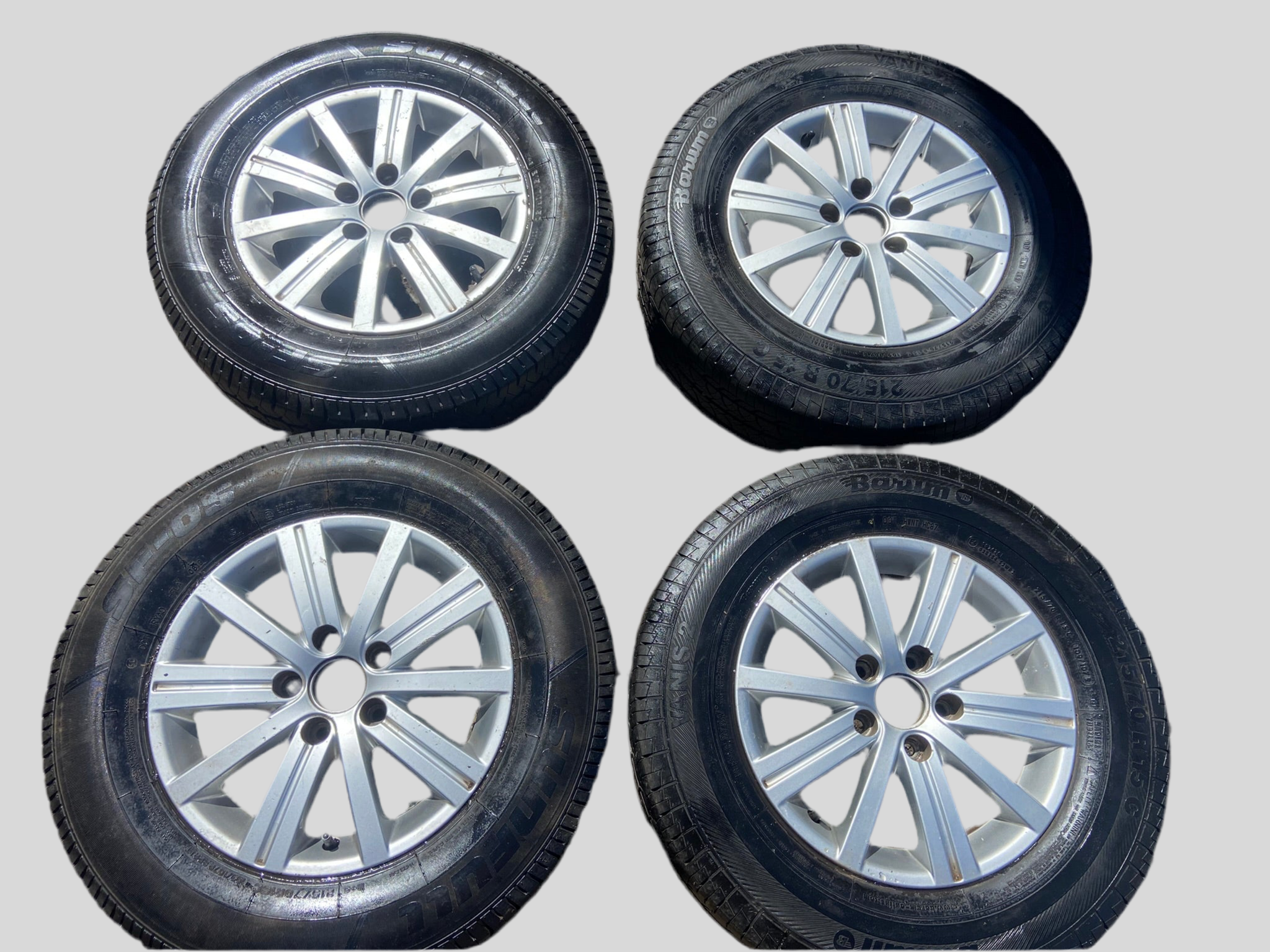 ALU 15" origo VW Golf VI 6,5Jx15H2 5X112