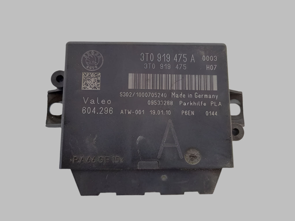 Jednotka parkování 3T0919475A Škoda Superb II