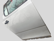 Pravé zadní dveře Škoda Fabia II 2 5J stříbrné