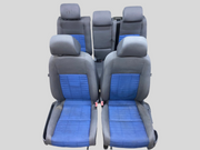 Sedačky VW Golf PLUS vyhřívané, modrá látka