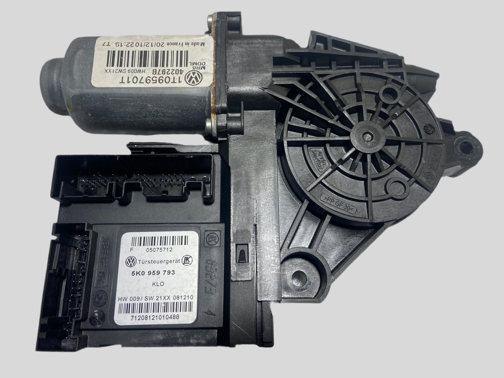 Motor stahování oken přední 1T0959701T 5K0959793