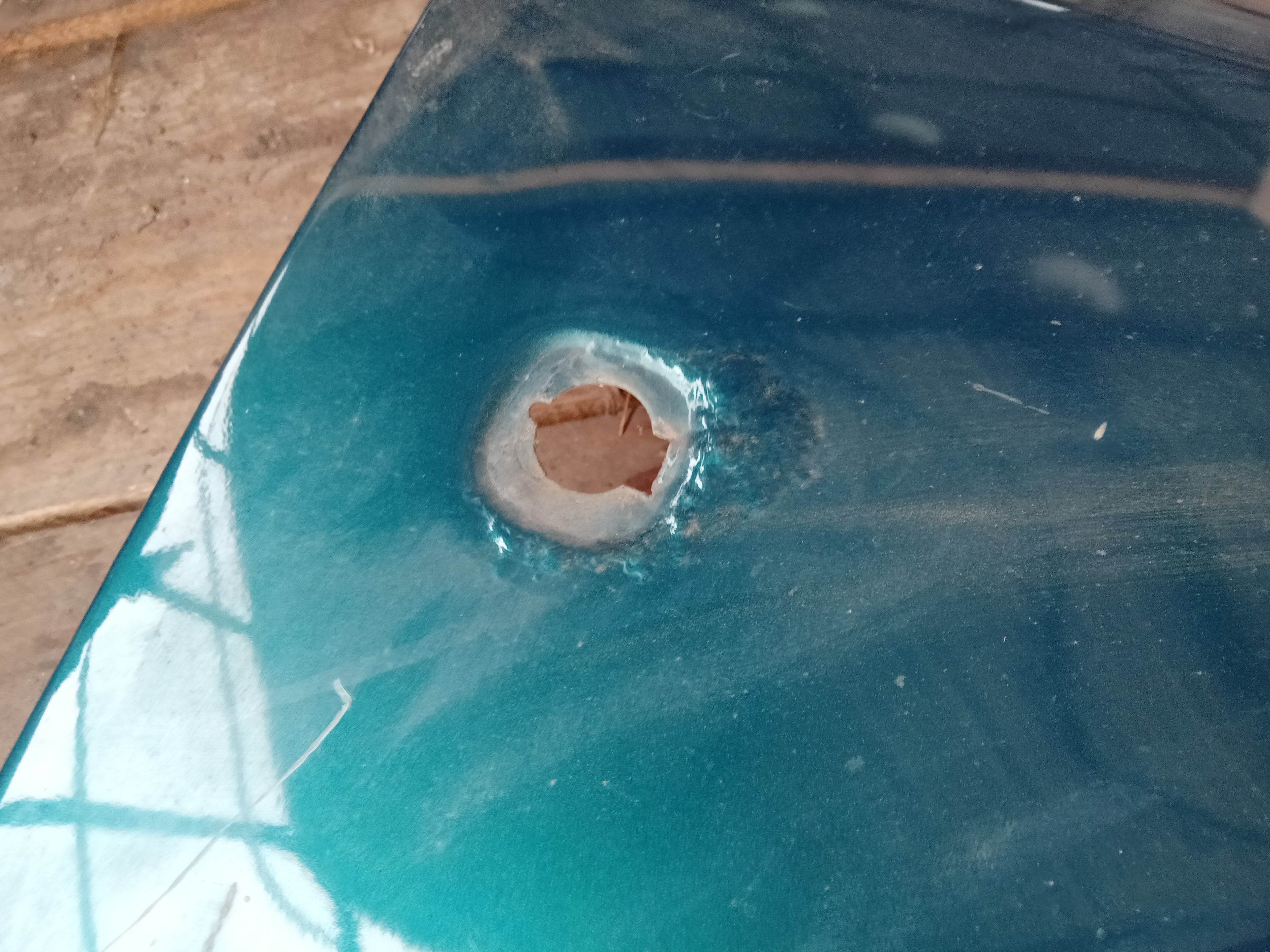 Pravý přední blatník Škoda Octavia 1 zelený