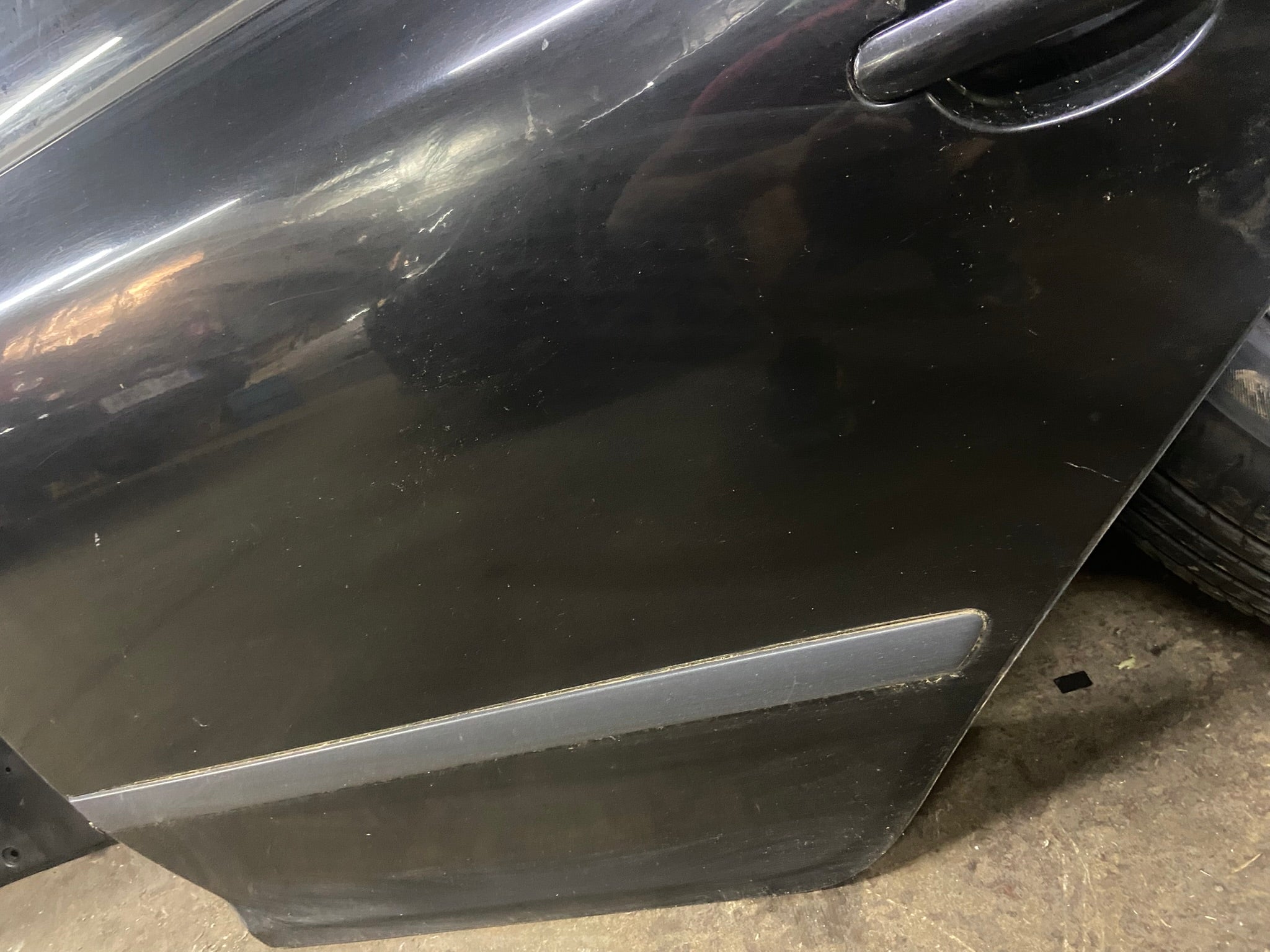 Levé zadní dveře Škoda Octavia II kombi černé