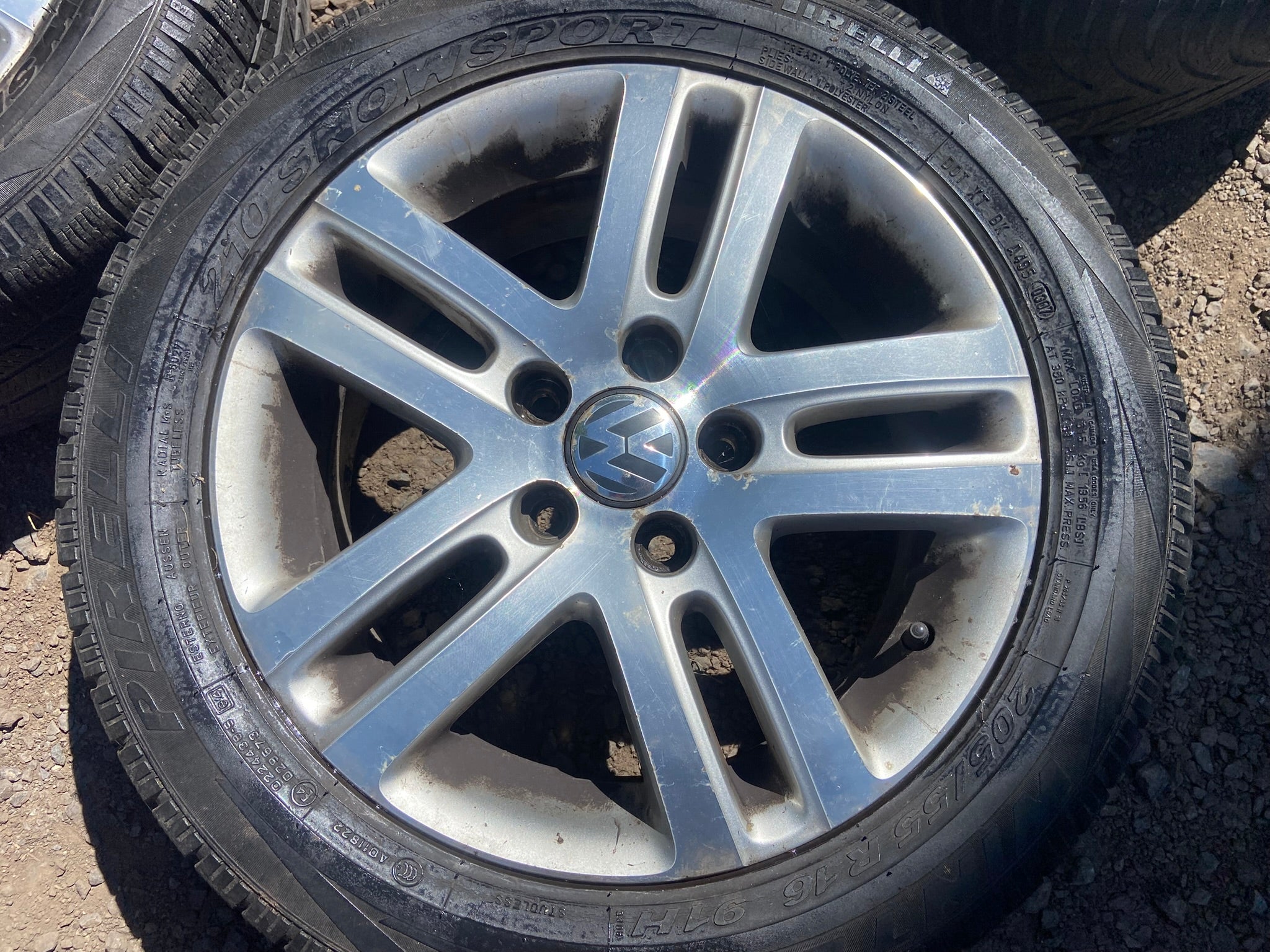 ALU 16" origo VW Golf V / Jetta 6.5Jx16H2 5x112