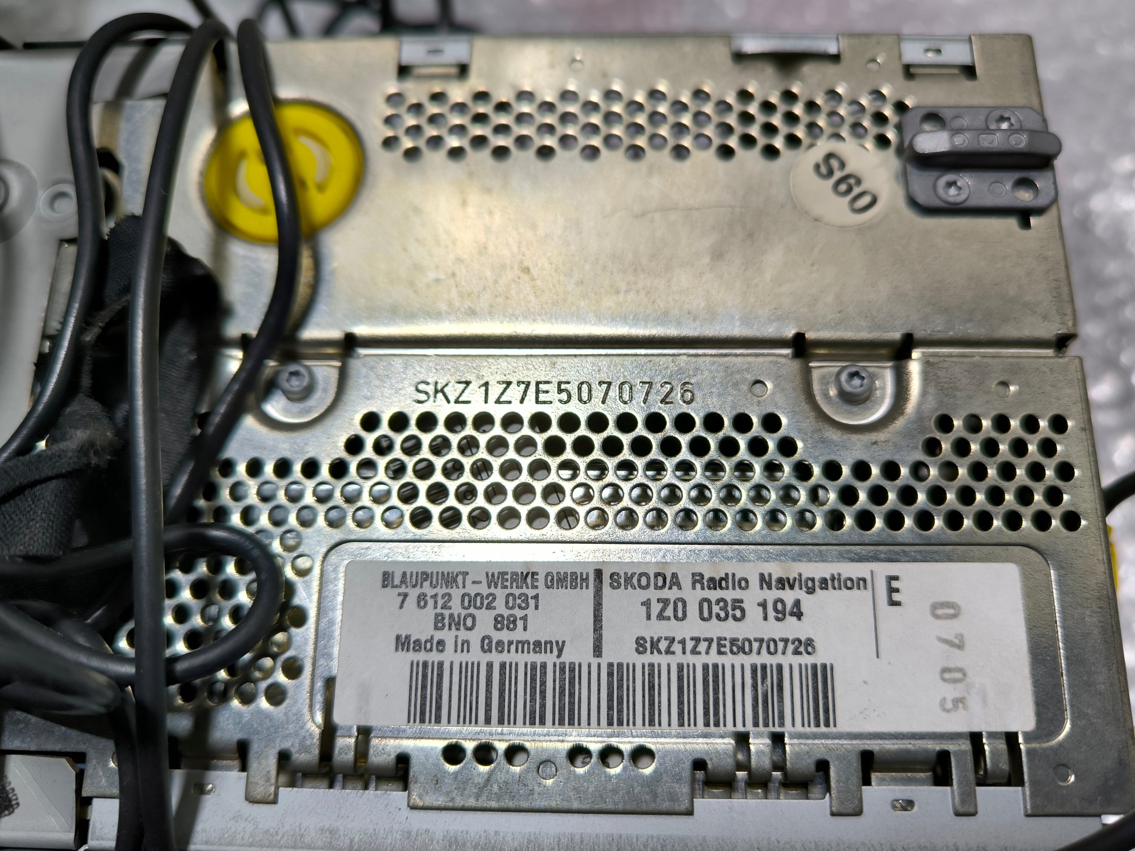 Originální navigace Škoda 1Z0 035 194