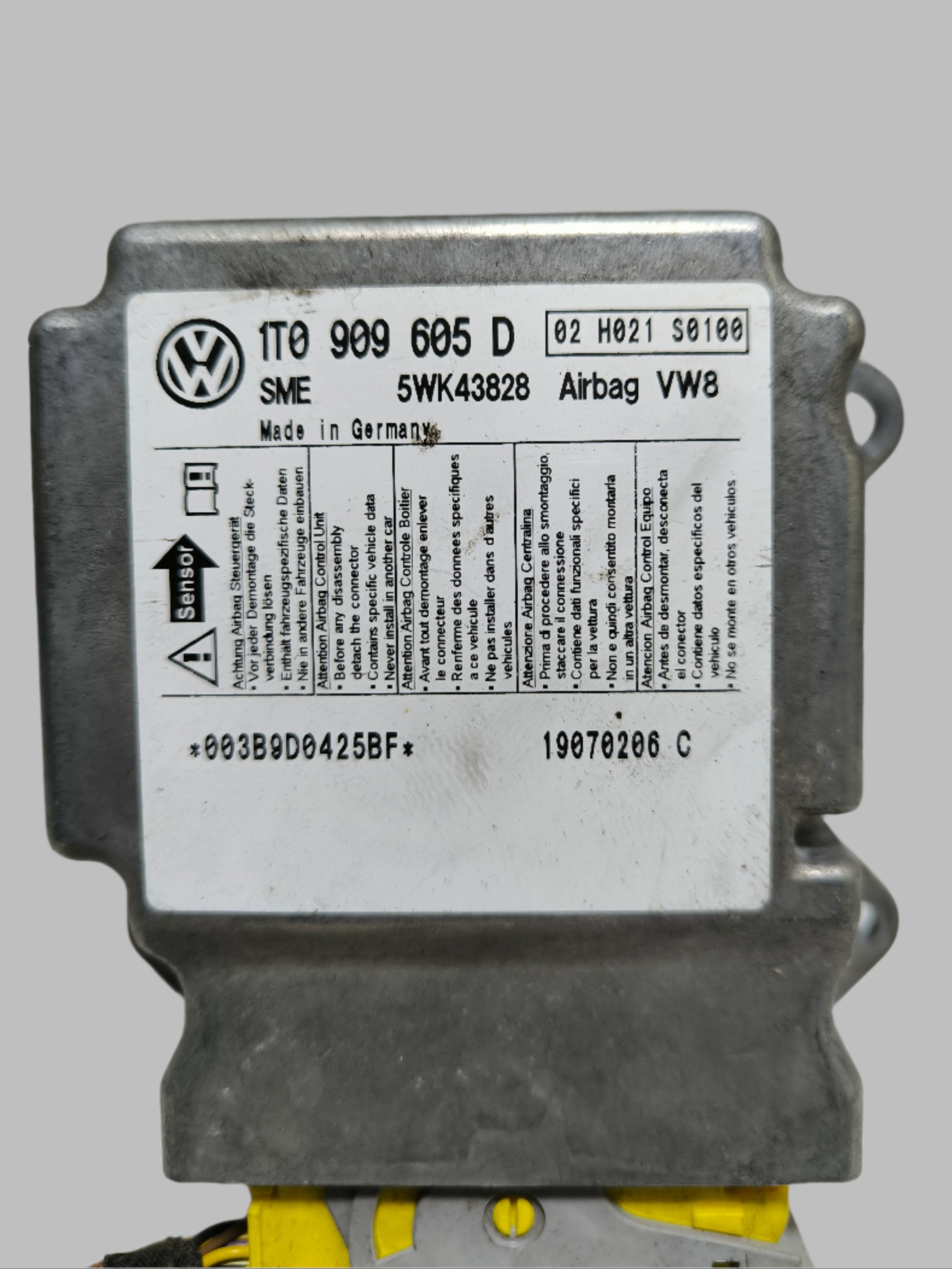 Škoda, VW, Seat ŘJ AIRBAGU 1T0909605B