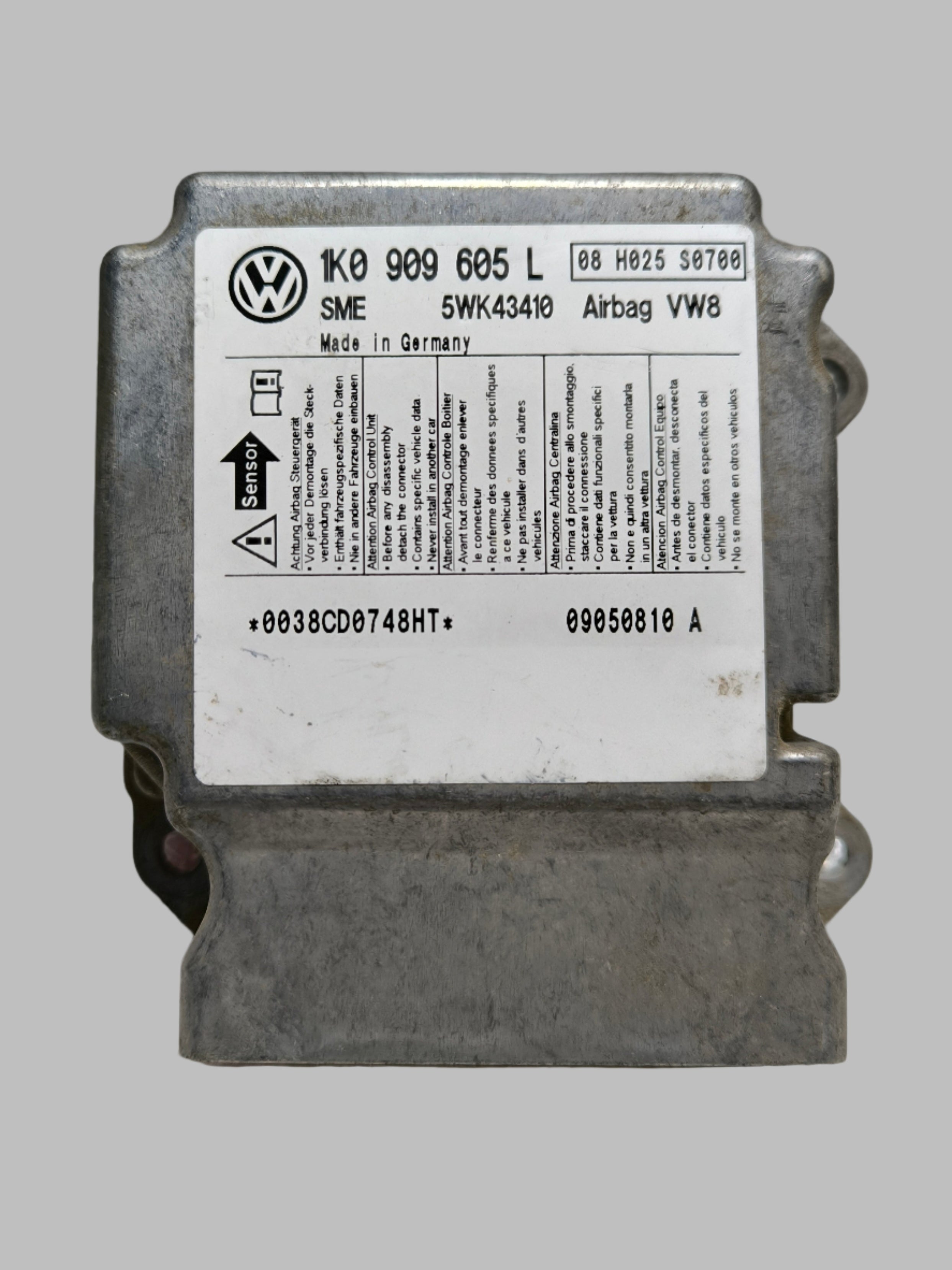 Řídící jednotka airbagu 1K0909605L Škoda Octavia 2