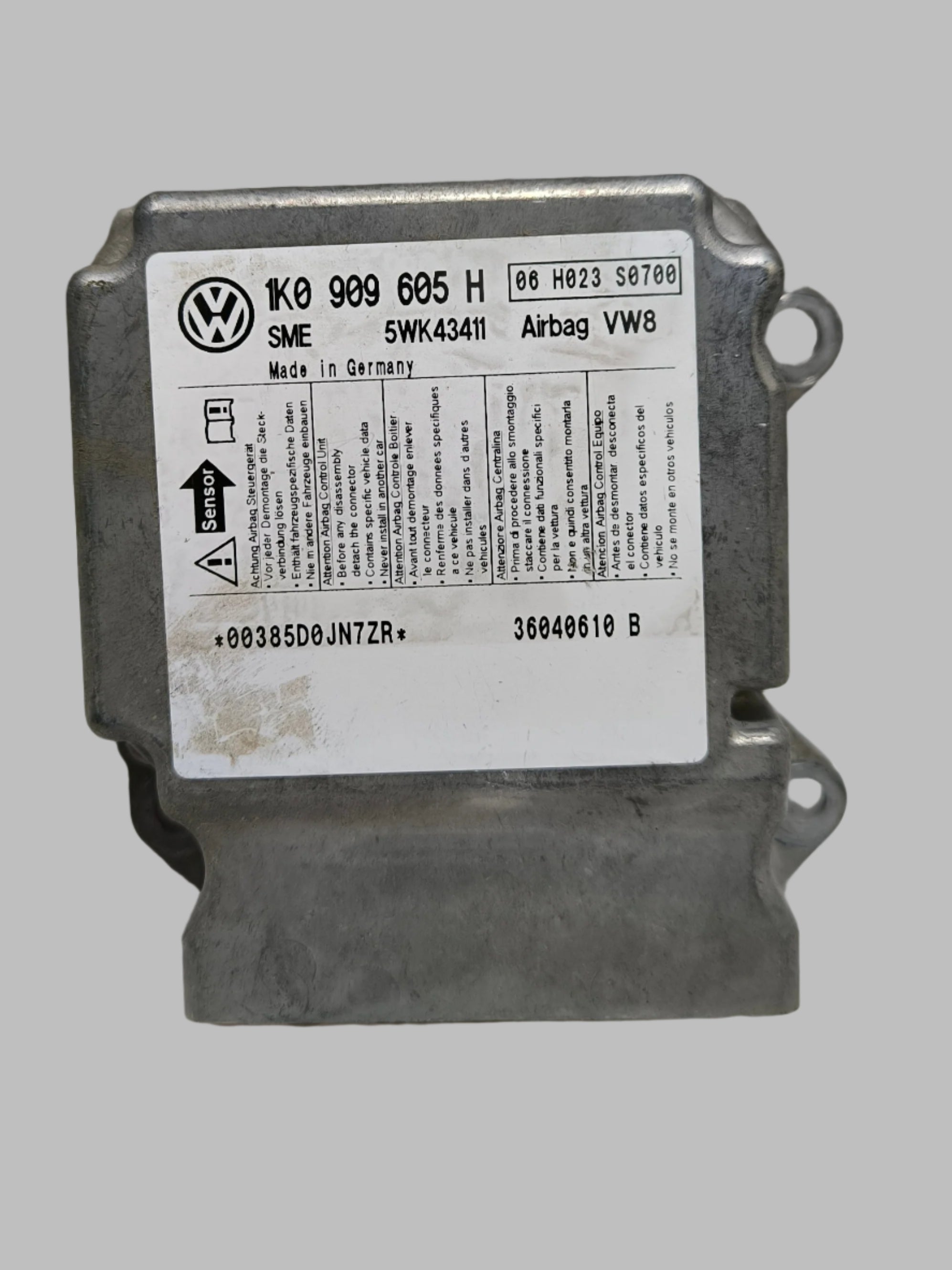 Řídící jednotka airbagu 1K0909605H Škoda Octavia 2