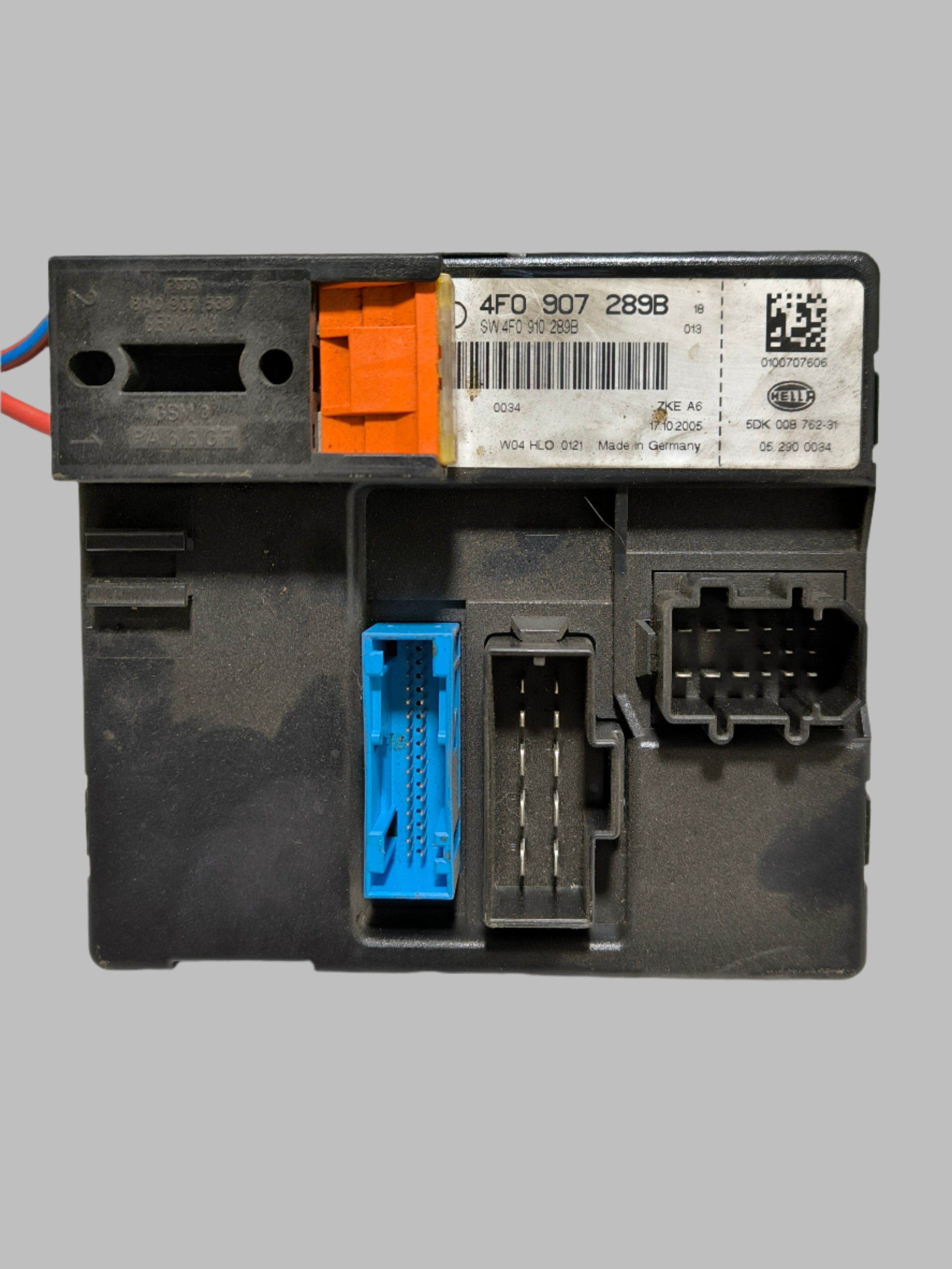 Řídící jednotka komfortu Audi A6 C6 4F0907289B