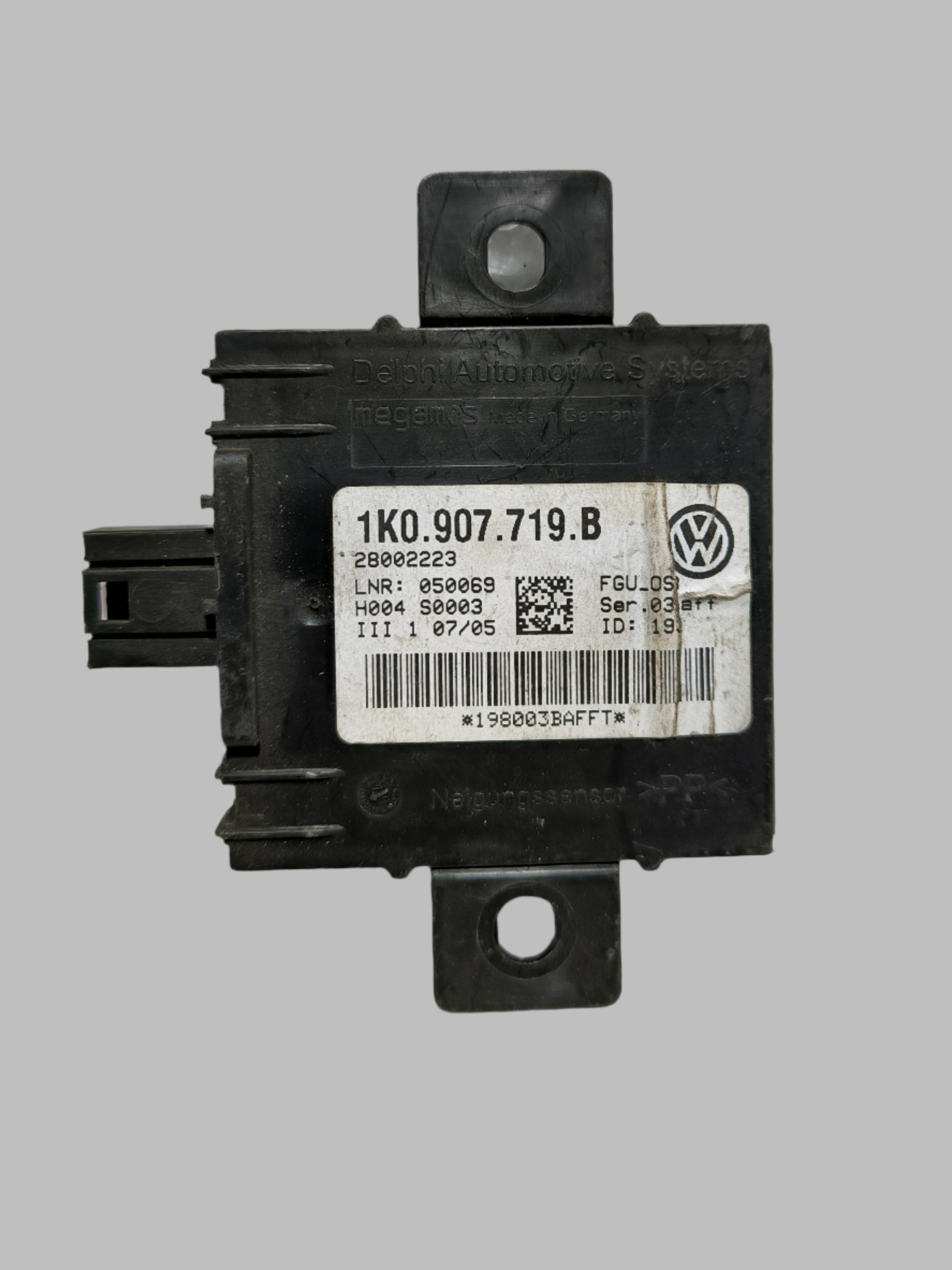 Jednotka alarmu VW Audi 1K0907719B