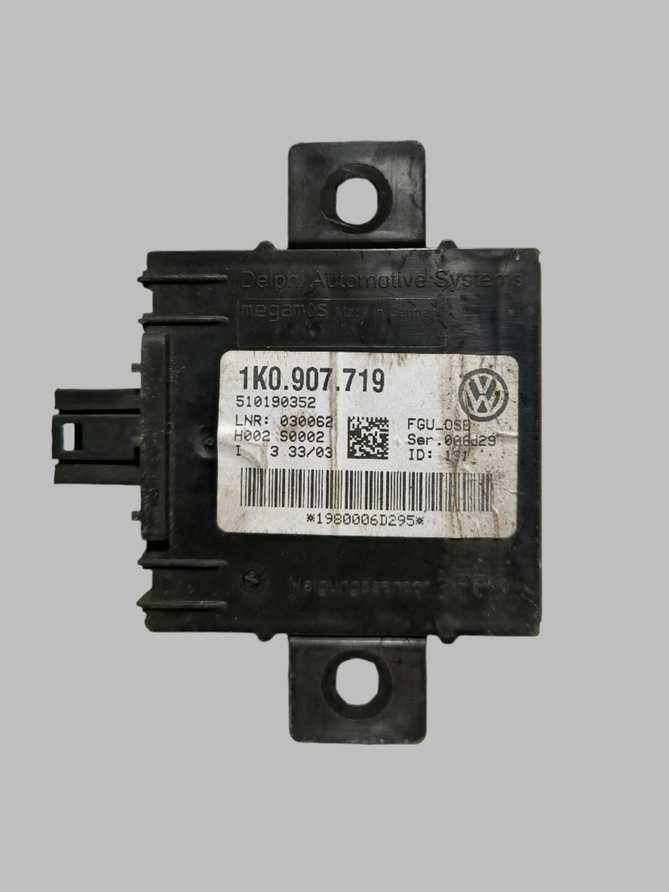 Řídící jednotka alarmu 1K0907719 Audi A3
