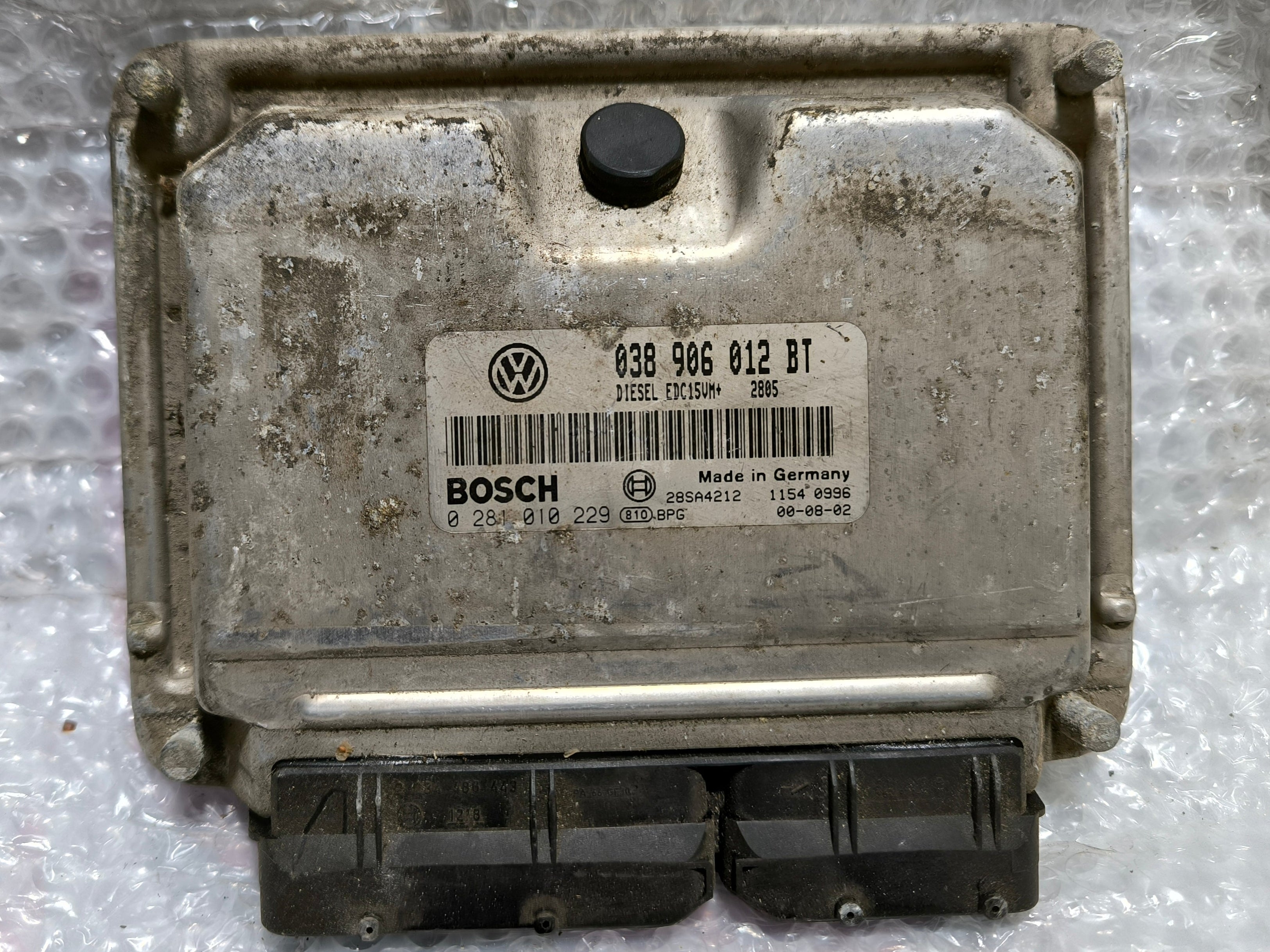 Řídící jednotka 1.9 TDI 81kw 038906012BT