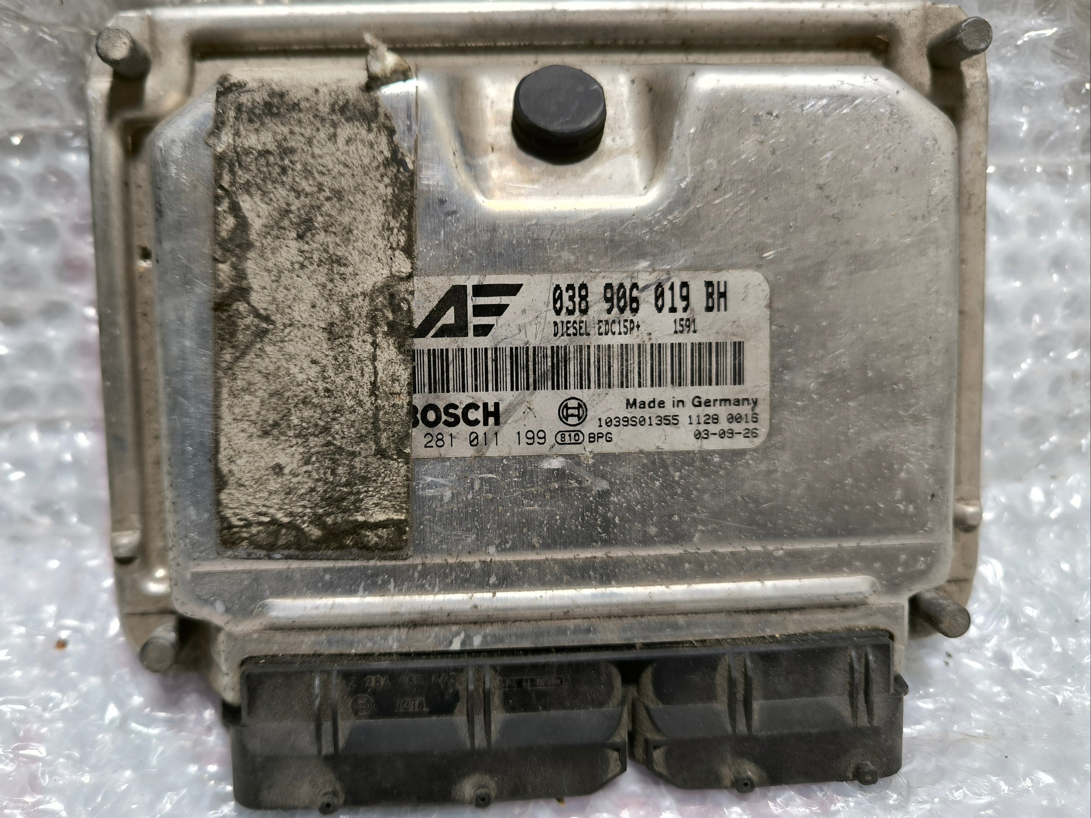 Jednotka motoru 1.9 TDI 96kw ASZ 038906019BH