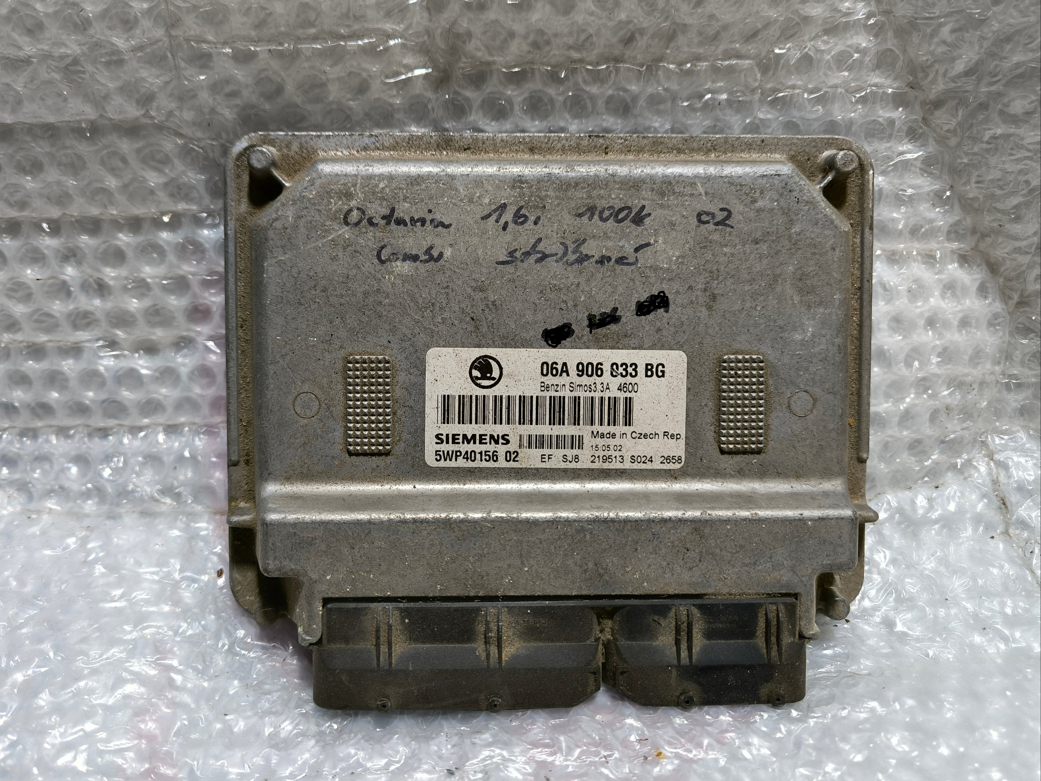 Řídící jednotka motoru 06A906033BG Octavia 1.6