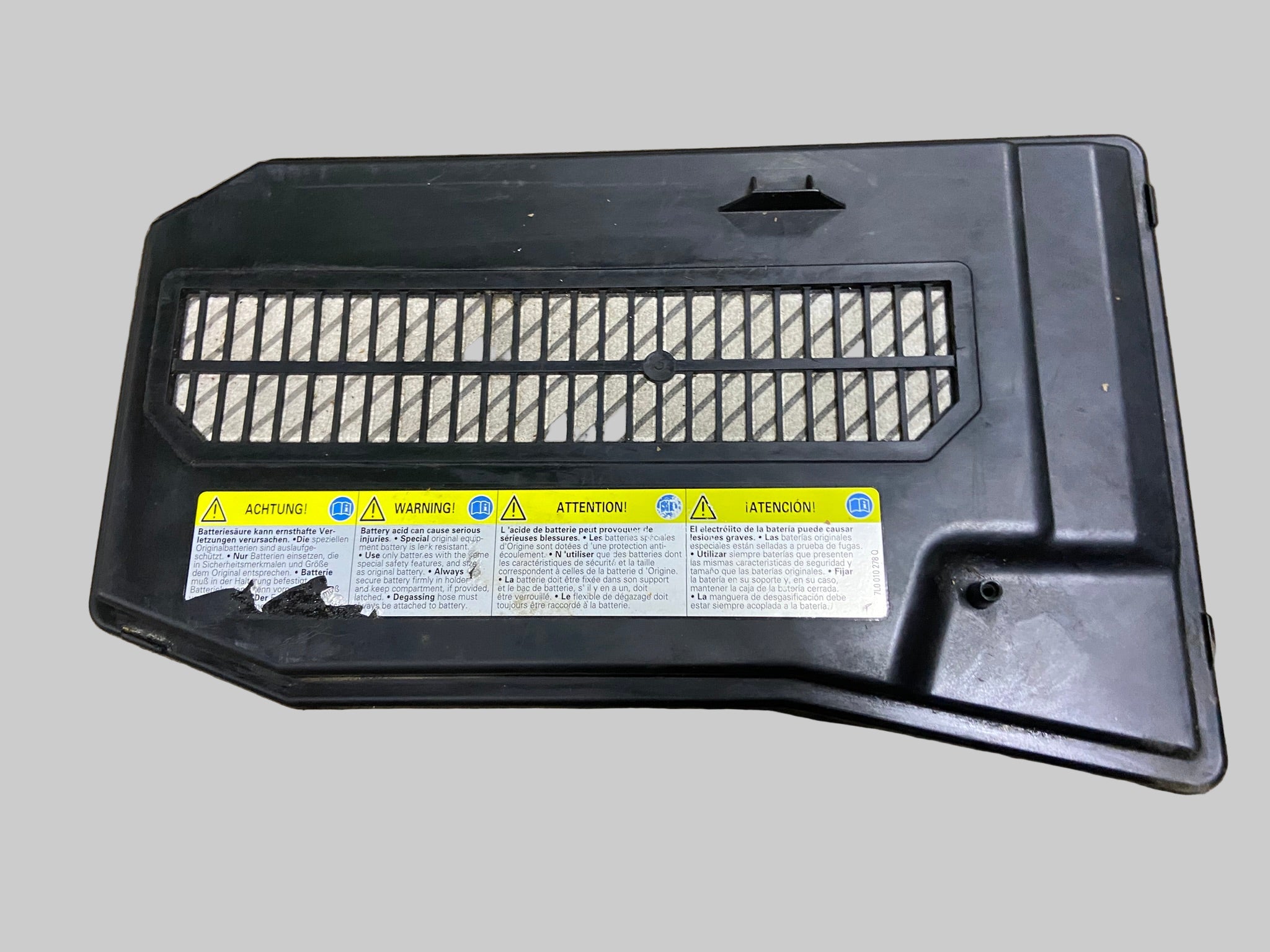 Víko kryt baterie 7L0864643B VW Touareg Audi Q7