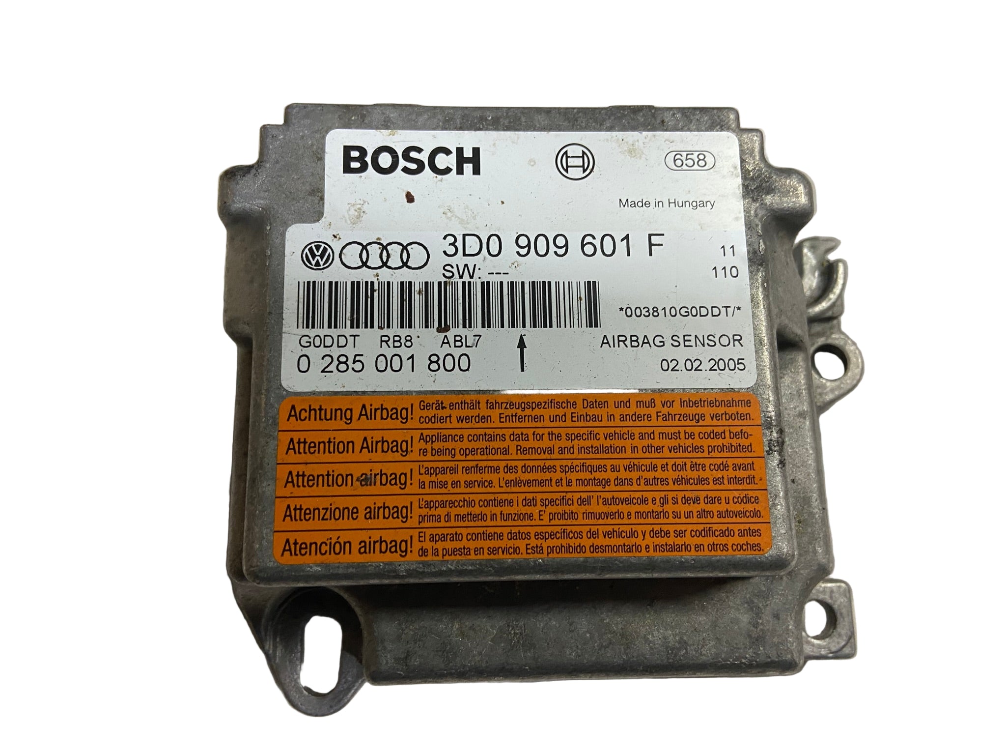 Jednotka airbagu VW Touareg 3D0909601F