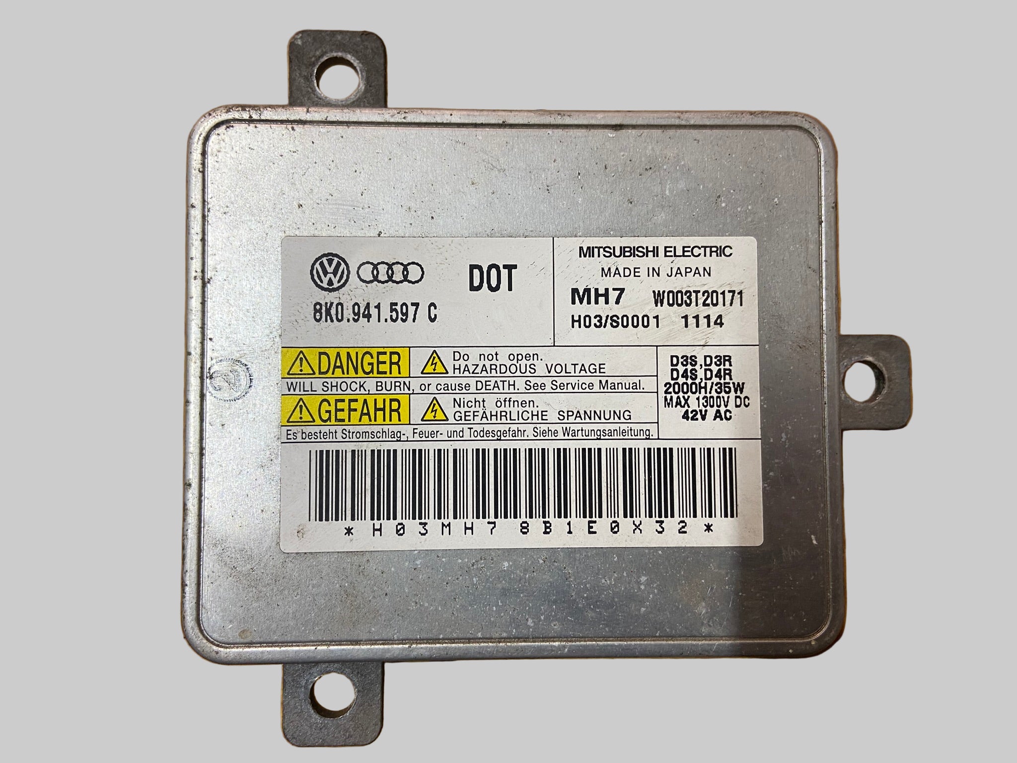 8K0941597E Řídící jednotka pro plynovou výbojku xenonu