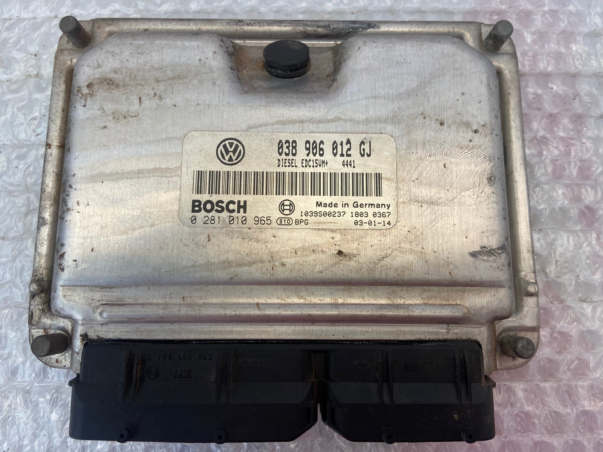 Řídící jednotka motoru Škoda SDI 038906012GJ