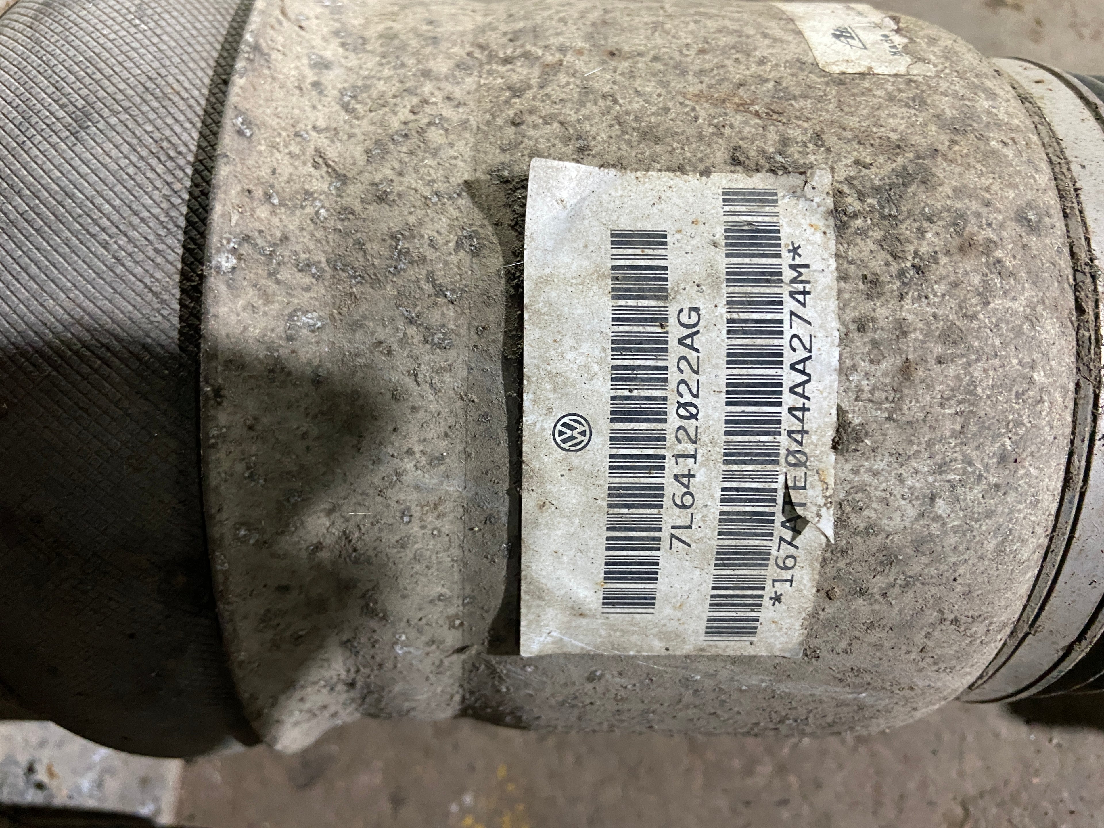 Pravý přední vzduchový měch VW Touareg 7L6412022AG