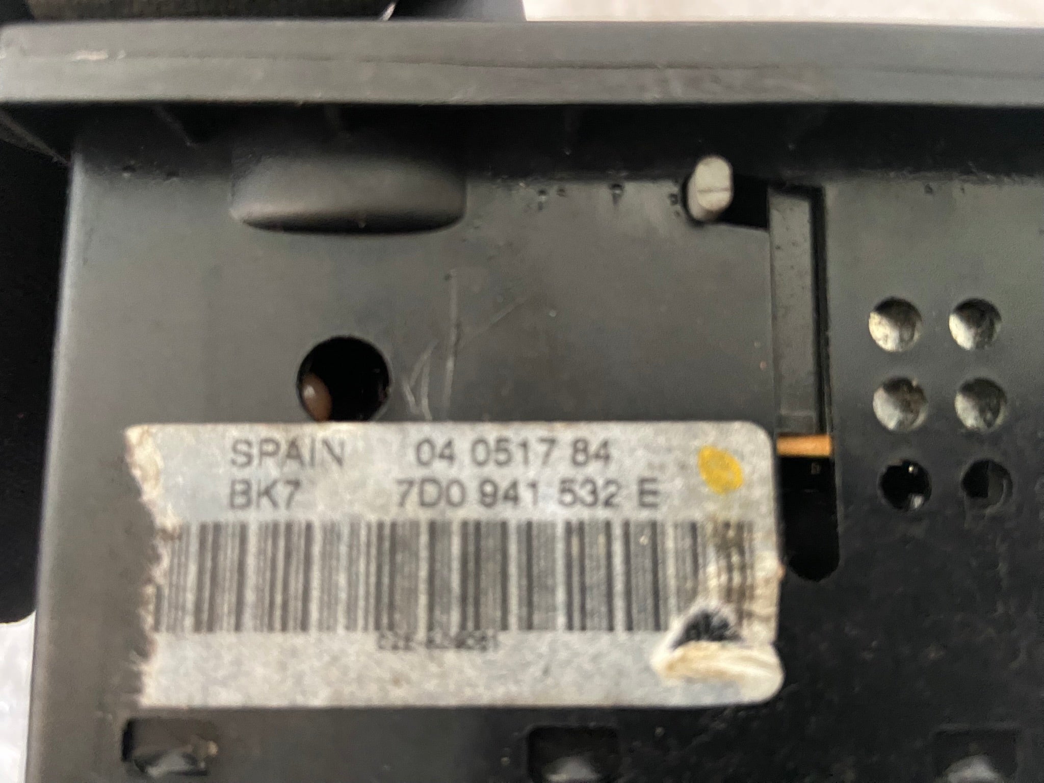 Spínač světel VW Transporter T4 7D0941532E