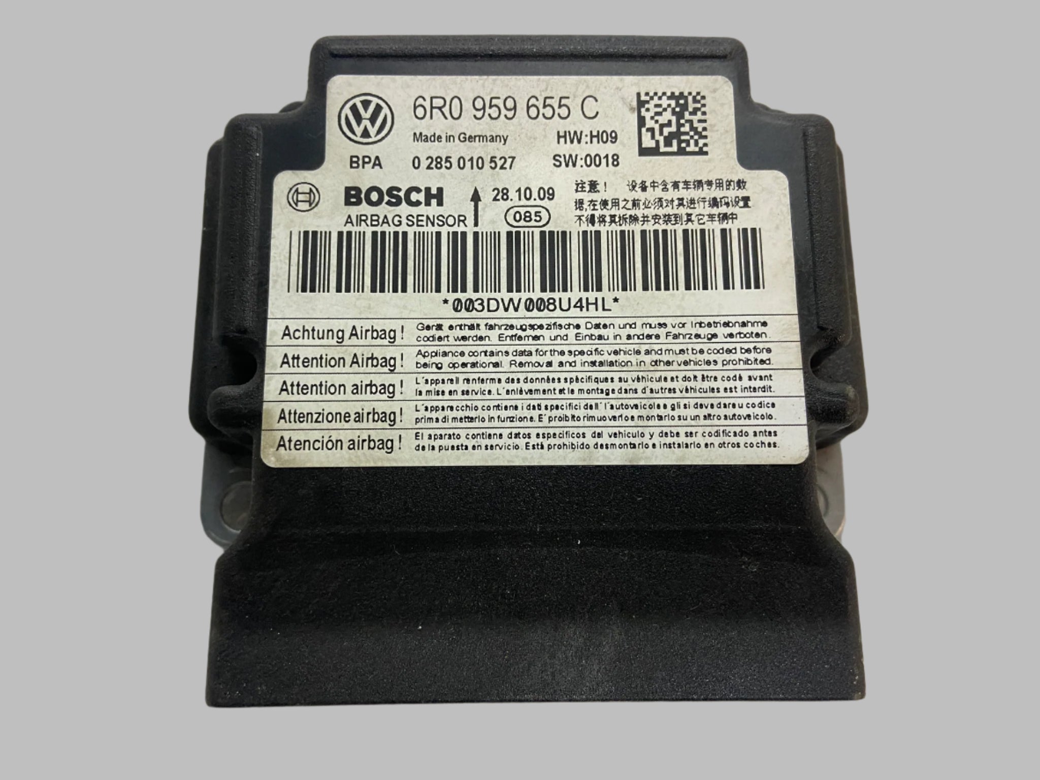 ŠKODA FABIA 2 2007-2014 ŘJ AIRBAGU 6R0959655C