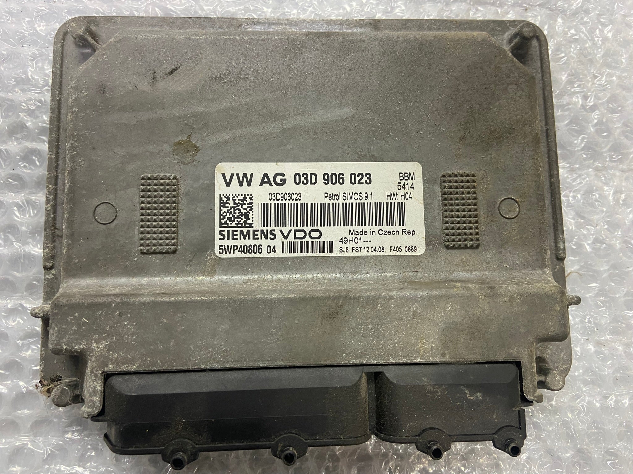 Řídicí Jednotka Motoru 03D906023 1.2 HTP 44kw