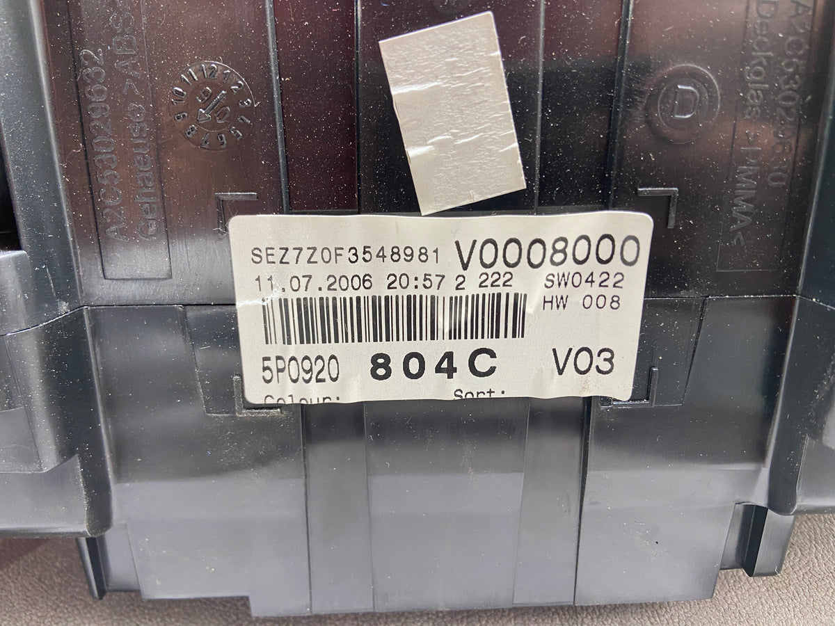 Budíky přístrojovka Seat Altea Toledo 5P0920804C