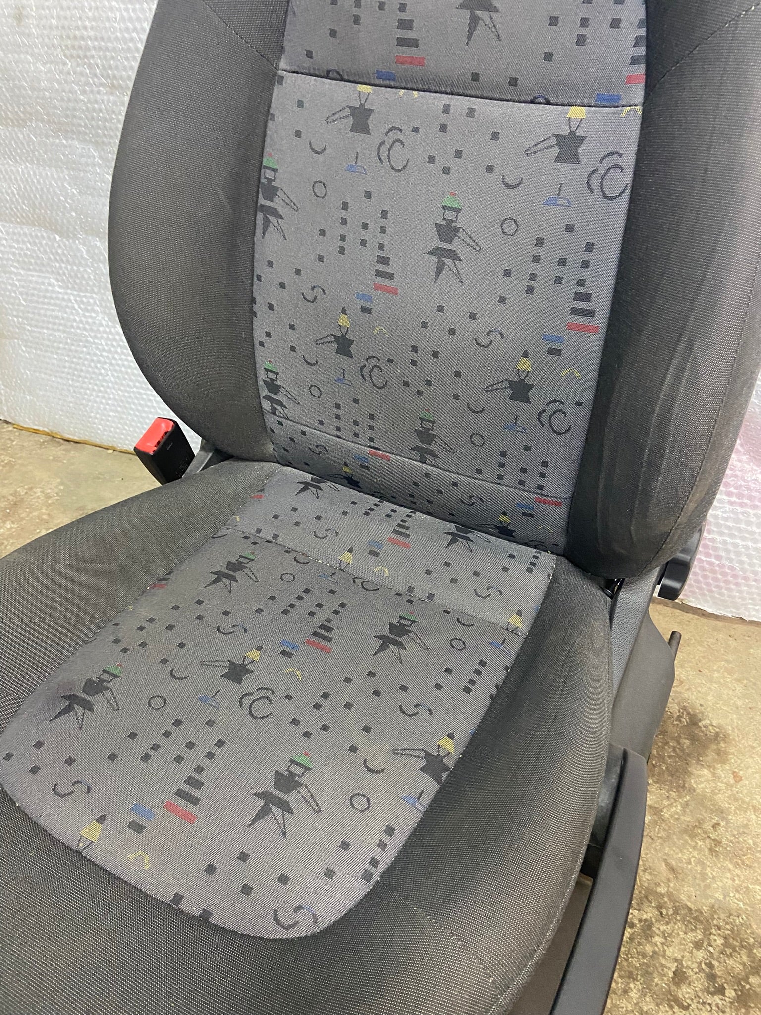 Sedačka řidiče Škoda Fabia I