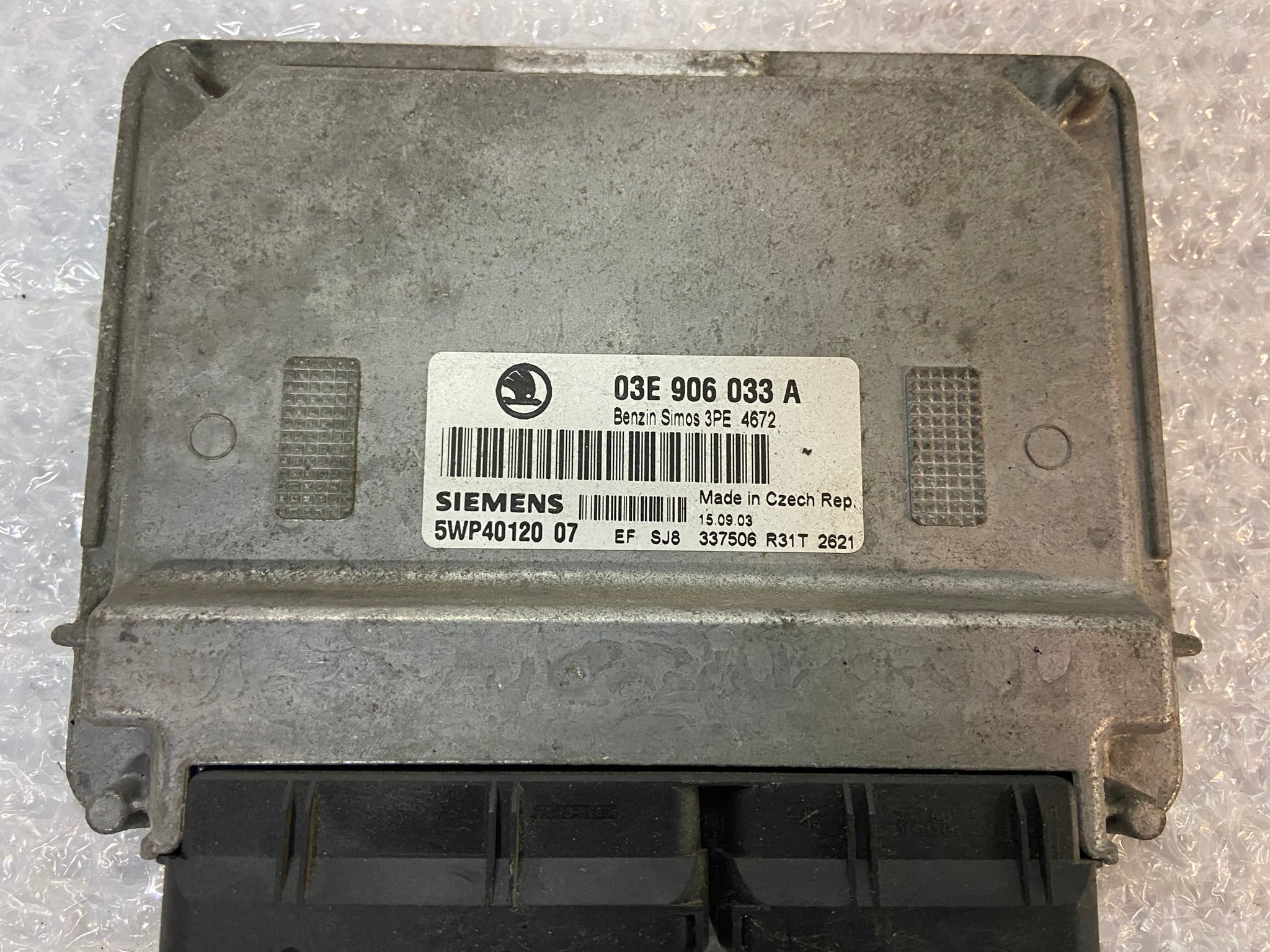 Řídicí Jednotka Motoru 03E906033A Škoda Fabia I