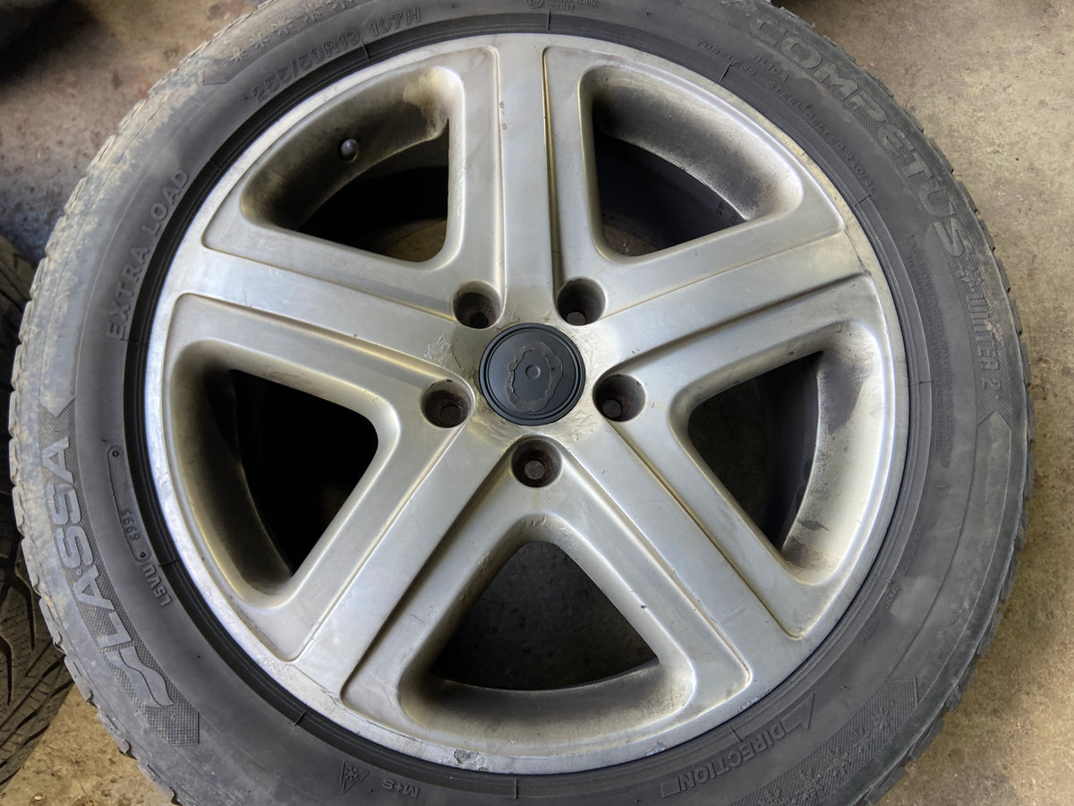 VW Touareg 7L originál ALU AHTEO R19 5x130 – 4 ks