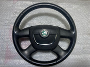 Volant kožený čtyřramenný Škoda Yeti Octavia 2 Superb 2