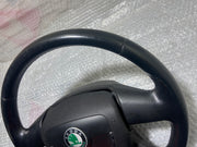 Volant kožený čtyřramenný Škoda Yeti Octavia 2 Superb 2