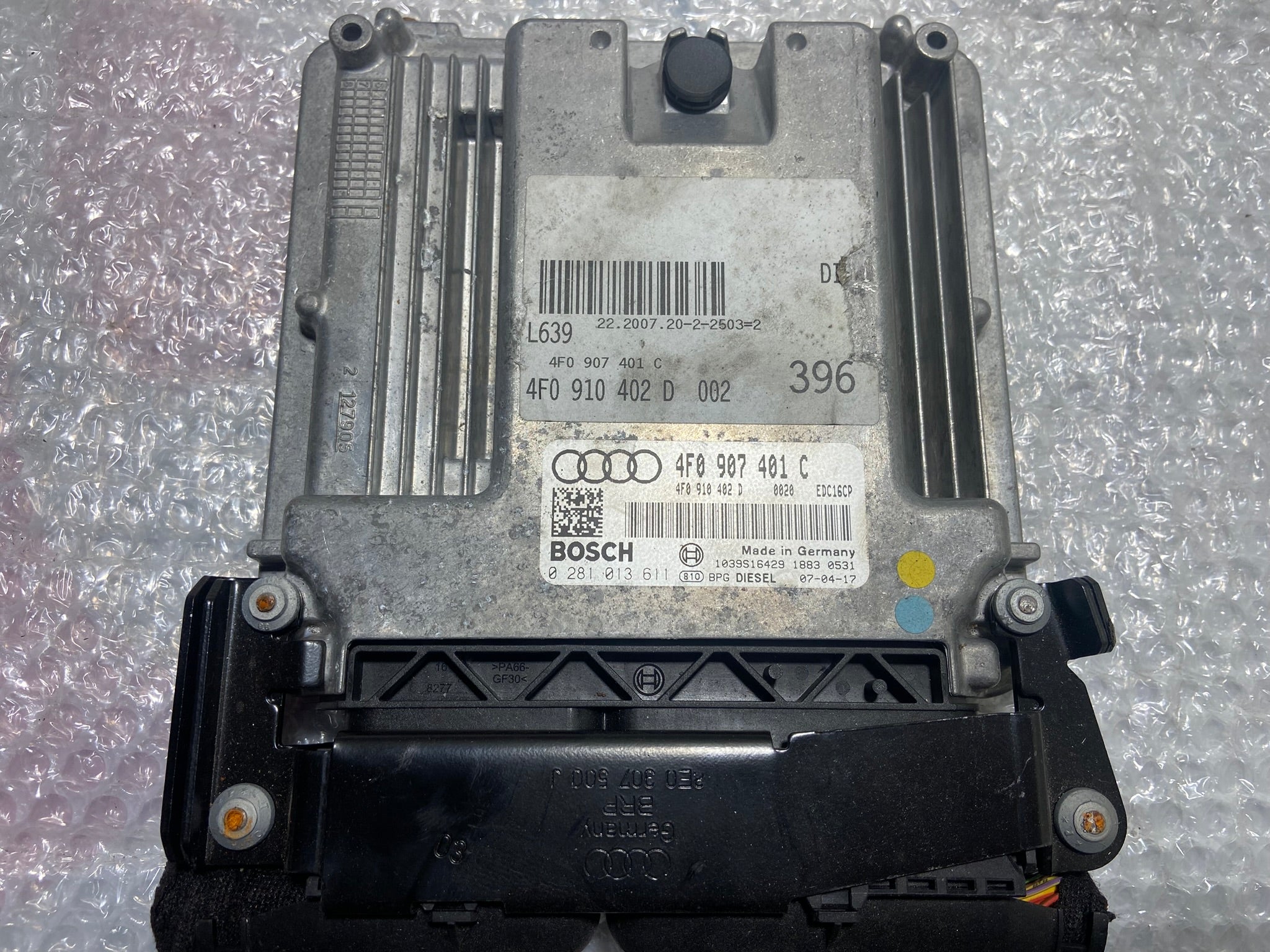 Řídící jednotka motoru 4F0907401C Audi A6 3.0 TDI