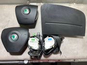 Airbagová sada Škoda Fabia 2 – airbagy + pásy