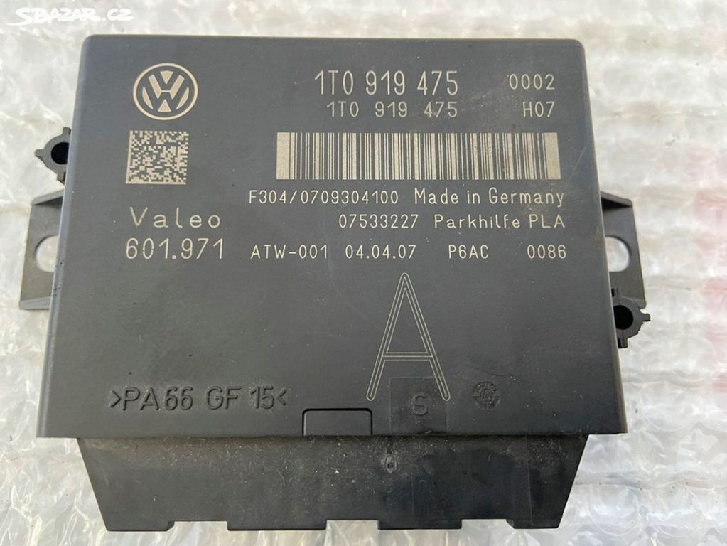 Jednotka parkování 1T0919475 VW Touran