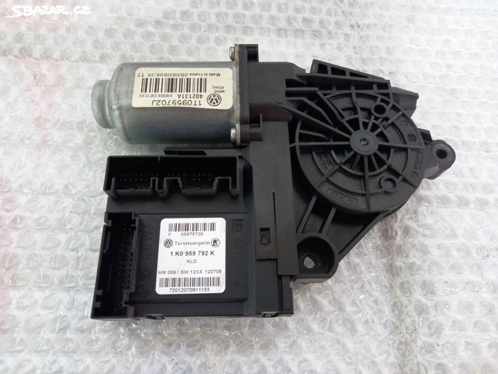 Pravý motorek Stahování Oken VW 1K0959792K