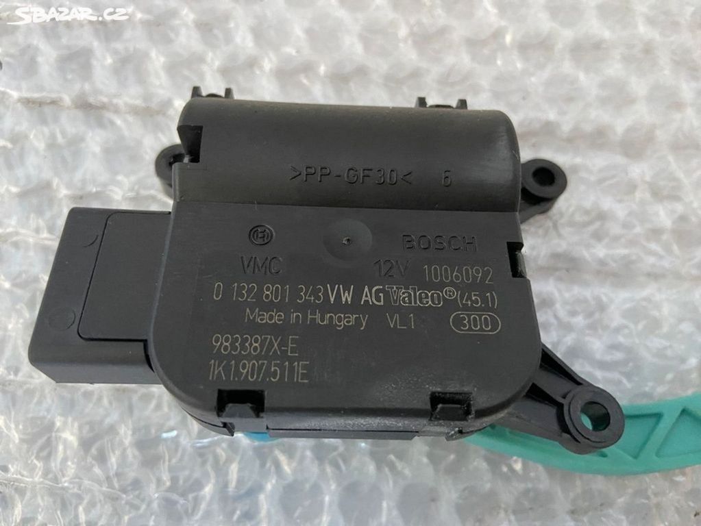 Servomotorek 1K1907511E klapky rozmrazování skla
