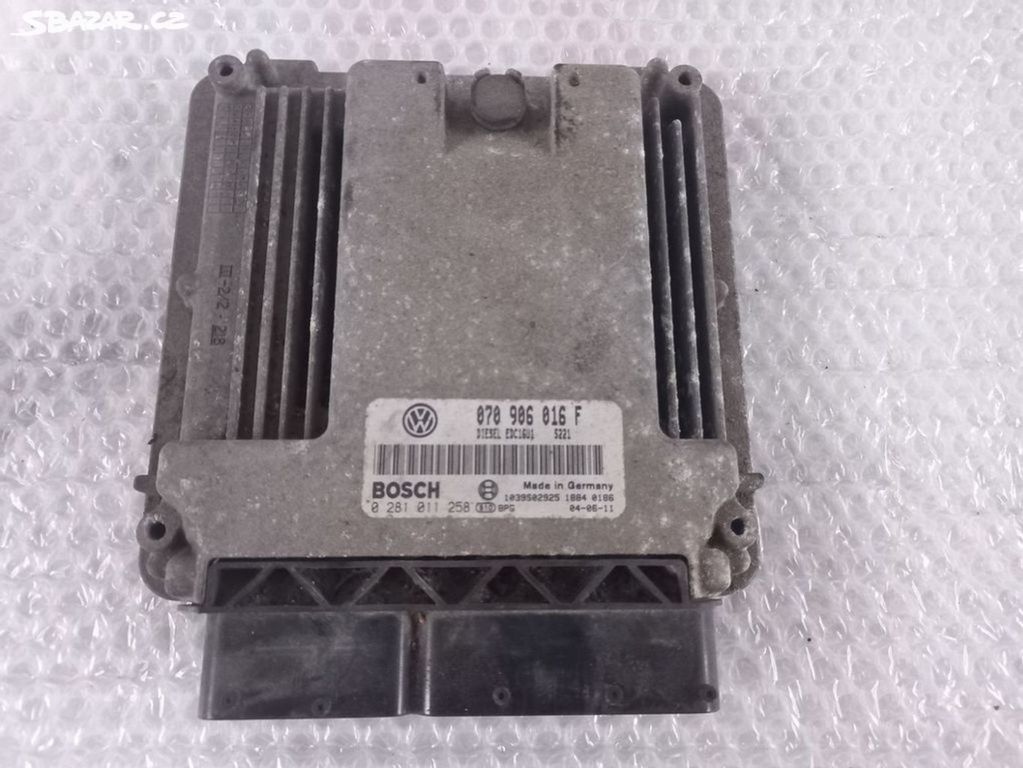 Jednotka motoru 070906016F VW Touareg 2.5 TDI