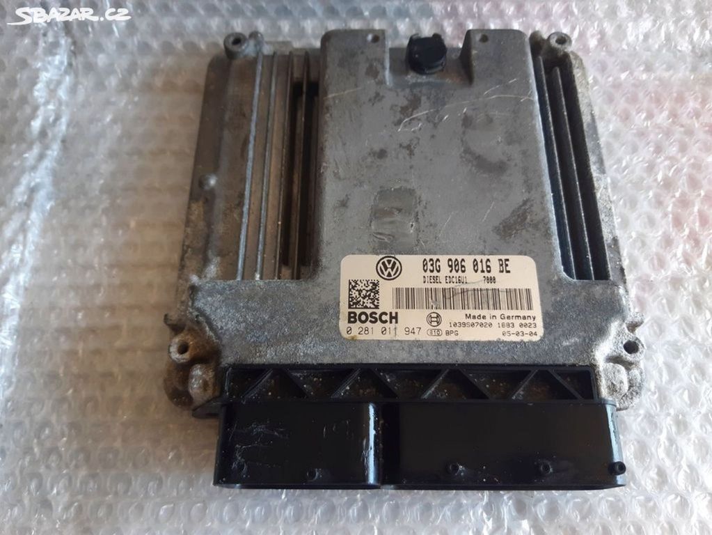 Jednotka motoru 03G906016BE Škoda VW