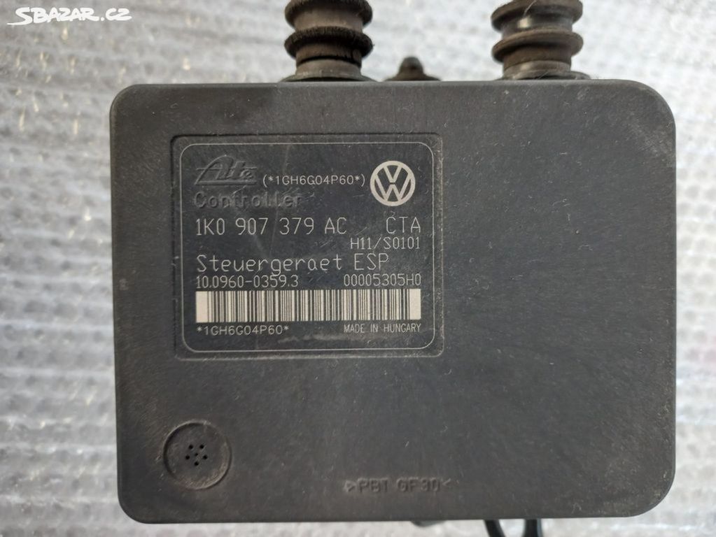 Jednotka ABS ESP 1K0907379AC 1K0614517AF Octavia 2