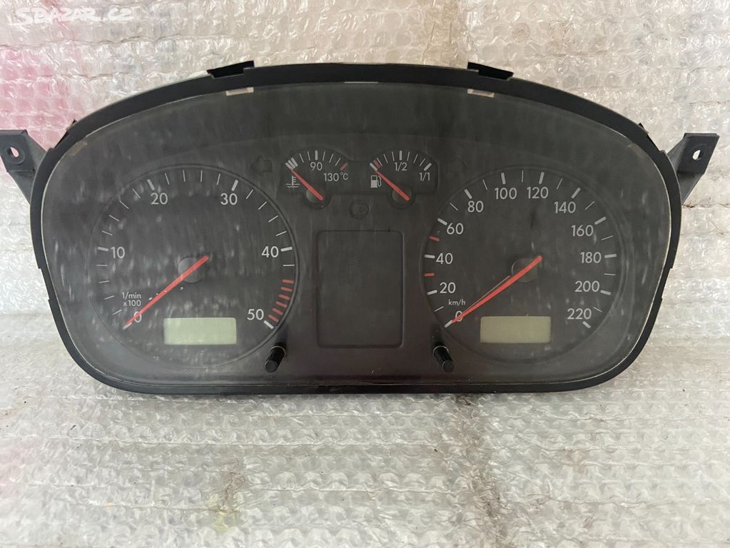 Modré budíky VW Transporter T4 2.5 TDI 7D0920801B