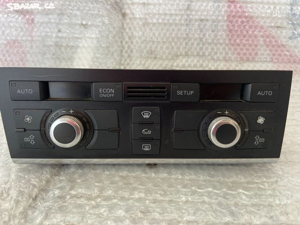 Ovládací panel větráku klimatizace Audi A6 C6 4F
