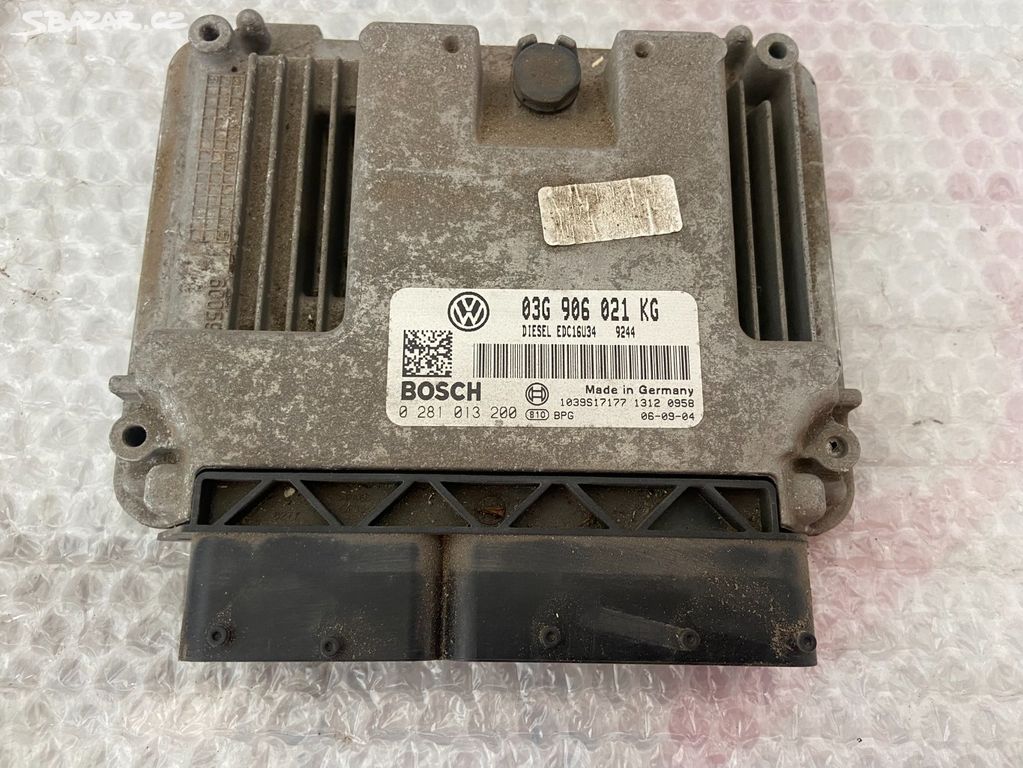Jednotka motoru 03G906021KG VW Golf V 1.9 TDI BXF